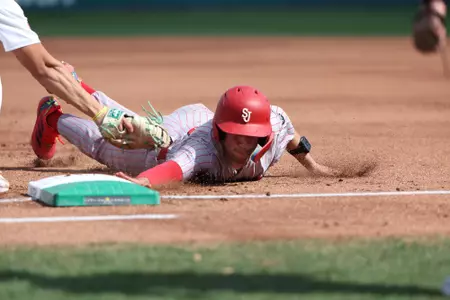 The Red Storm stole four bases.