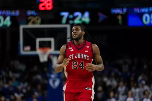 Zuby Ejiofor became the 54th player in program history to score 1,000 career points at St. John's