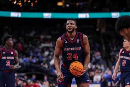 Zuby Ejiofor led all players with 21 points, shooting 8-for-12 from the floor. The senior forward also tallied three blocks.