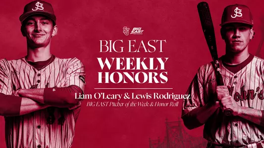 BIG EAST Weekly Honor Roll 4.20.26