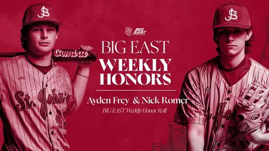 Frey/Romer BIG EAST Weekly Honor Roll