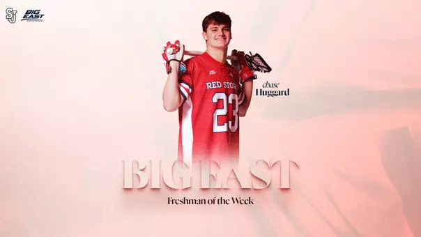 Chase Huggard Earns BIG EAST Freshman of the Week Honors
