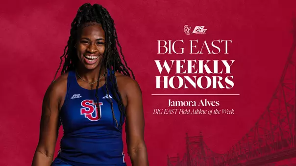 Alves BIG EAST Weekly Honor Roll 4.28.26