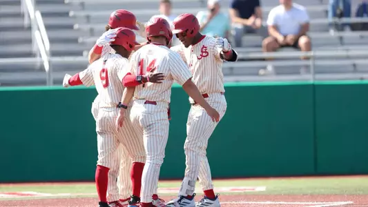 Shaun McMillan, Jayder Raifstanger, Jon LeGrande and Adam Agresti Post 3 Run Homer