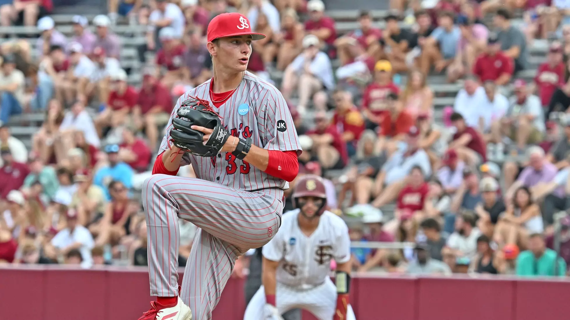 Liam O'Leary tossed 5.1 innings of three-run ball, striking out six Seminoles.