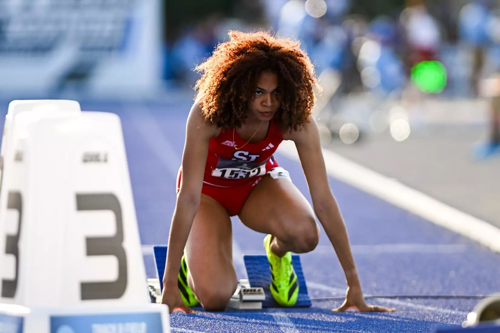 Chinenye Josephine Onourah kicked off the meet in the 400m, finishing with a time of 54.52 seconds in the preliminary round at the University of Kentucky Track and Field Complex.