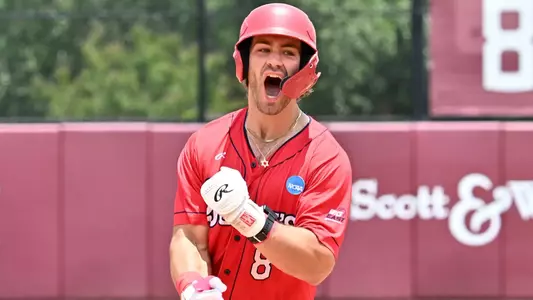 Adam Agresti becomes the first St. John's player to launch a grand slam in an NCAA Tournament game in the last 20 years