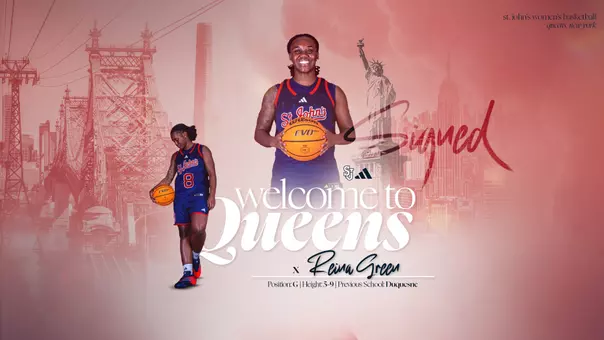 2026-27 Women's Basketball Signee Reina Green Graphic
