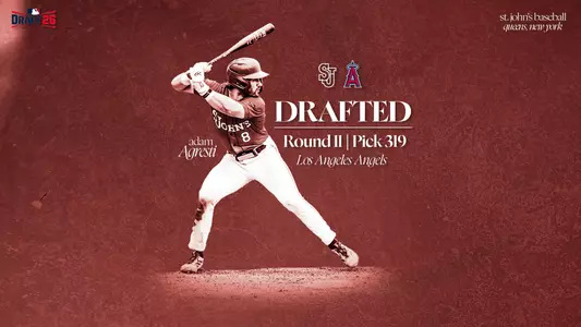 Adam Agresti 2026 MLB Draft Round 11, Pick 319 to LA Angels
