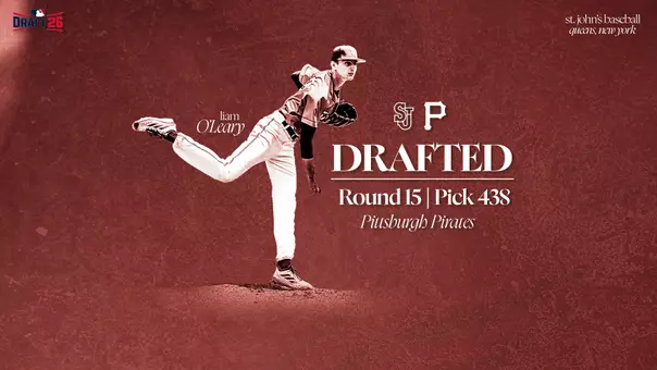 Liam O'Leary 2026 MLB Draft Round 15, Pick 438 to Pittsburgh Pirates