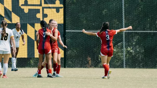 Carly Schuler and Daisy Burt both net first career goals to lead the Red Storm to 2-0 shutout victory over UMBC