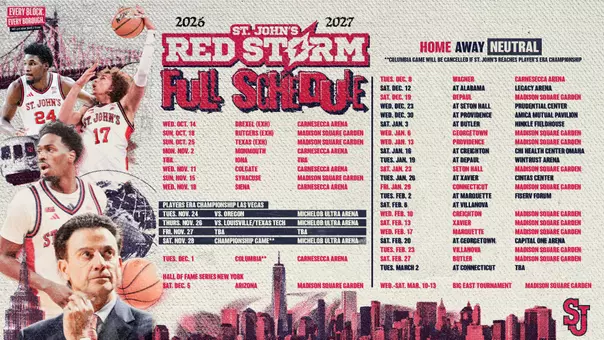 2026-27 Schedule