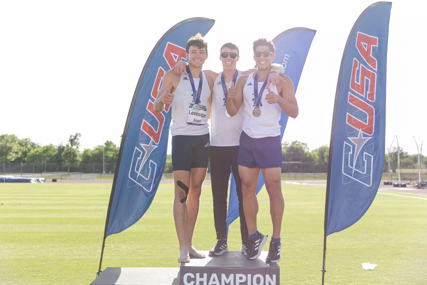 Grant Levesque, Alex Slinkman, and Natan Rivera