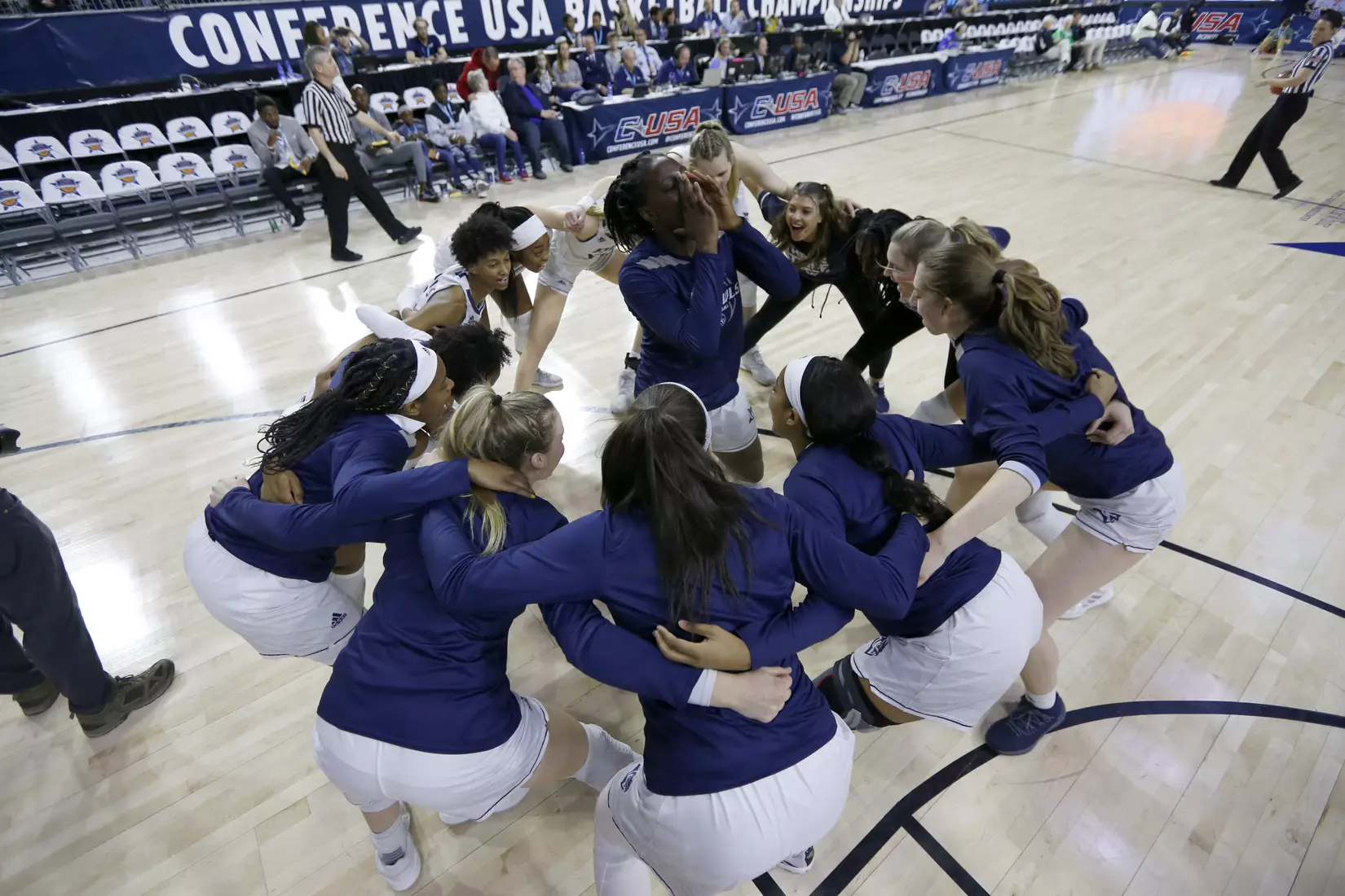 The Conference USA basketball tournament semifinals, Friday, March 15, 2019, in Frisco, Texas. (CUSA Photo/Roger Steinman)