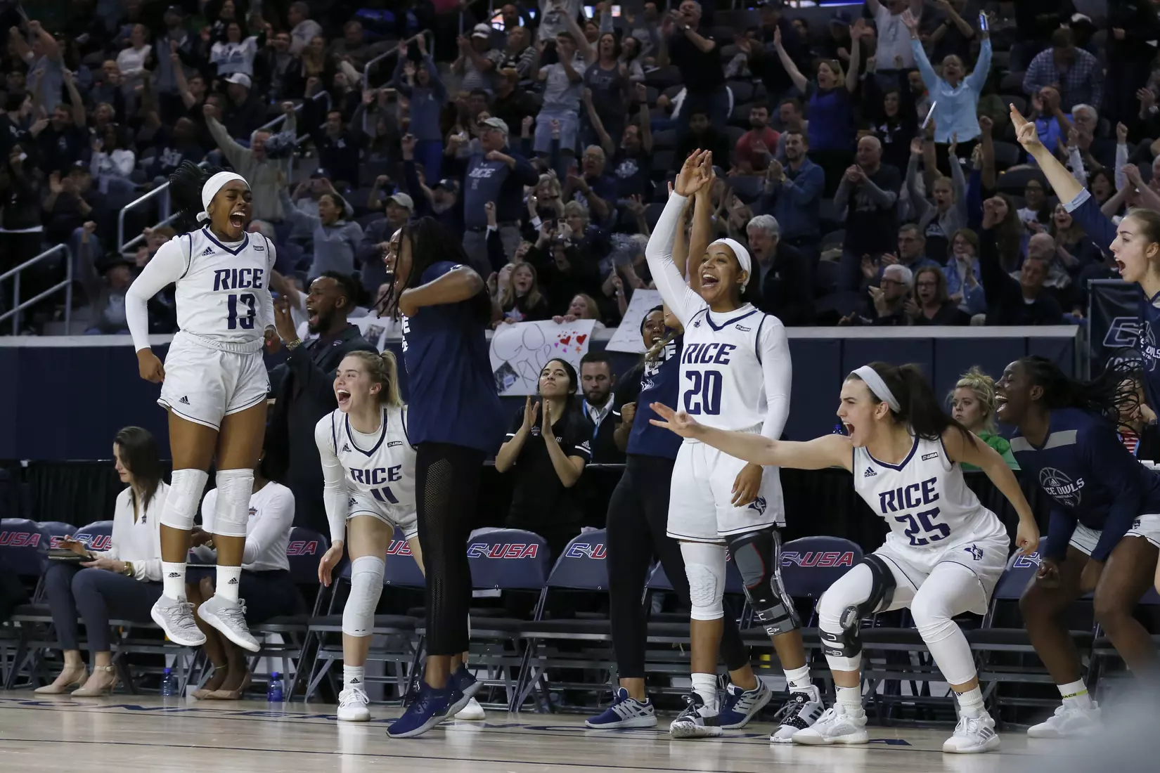 The Conference USA basketball tournament semifinals, Friday, March 15, 2019, in Frisco, Texas. (CUSA Photo/Roger Steinman)