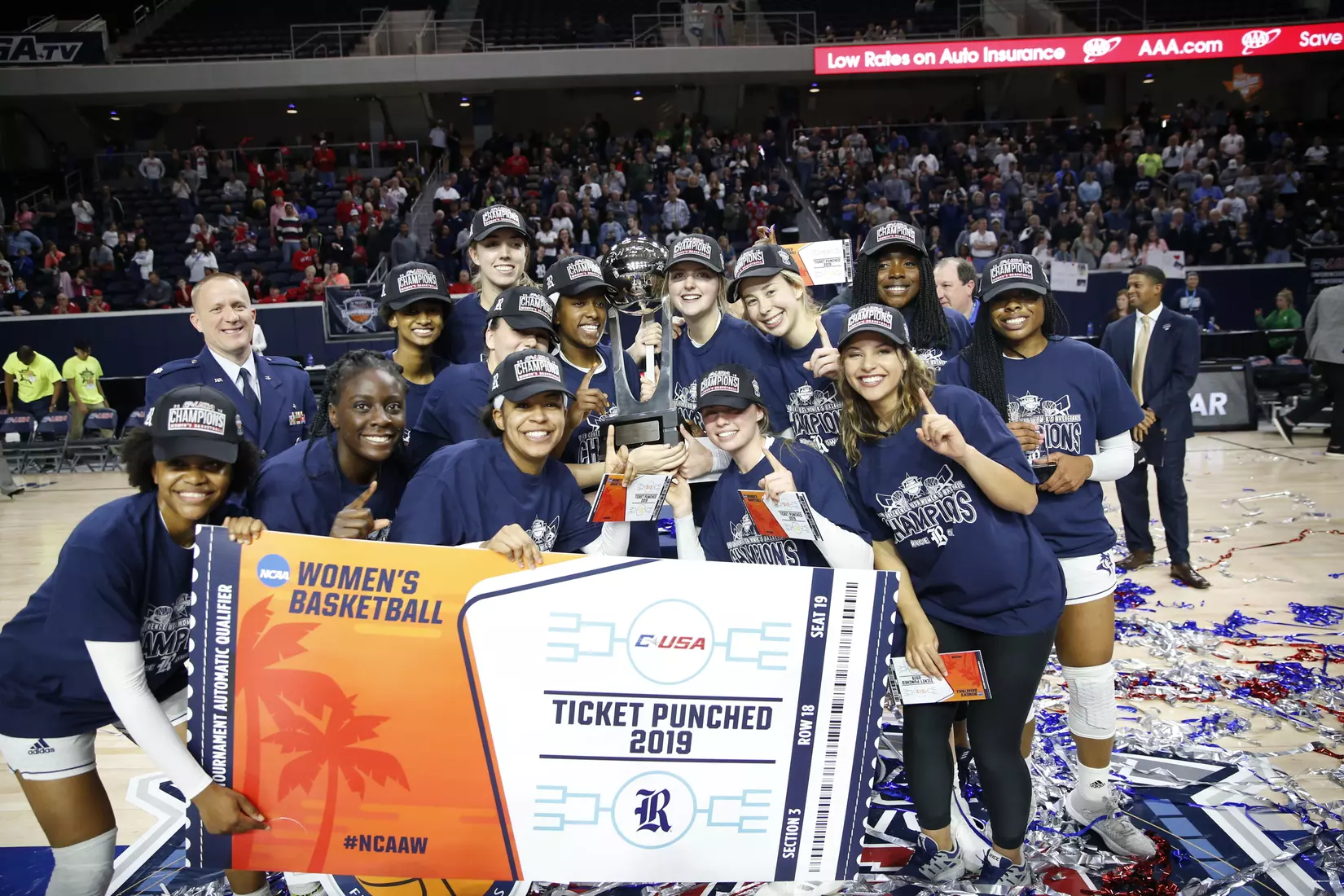 The Conference USA basketball tournament semifinals, Friday, March 15, 2019, in Frisco, Texas. (CUSA Photo/Roger Steinman)