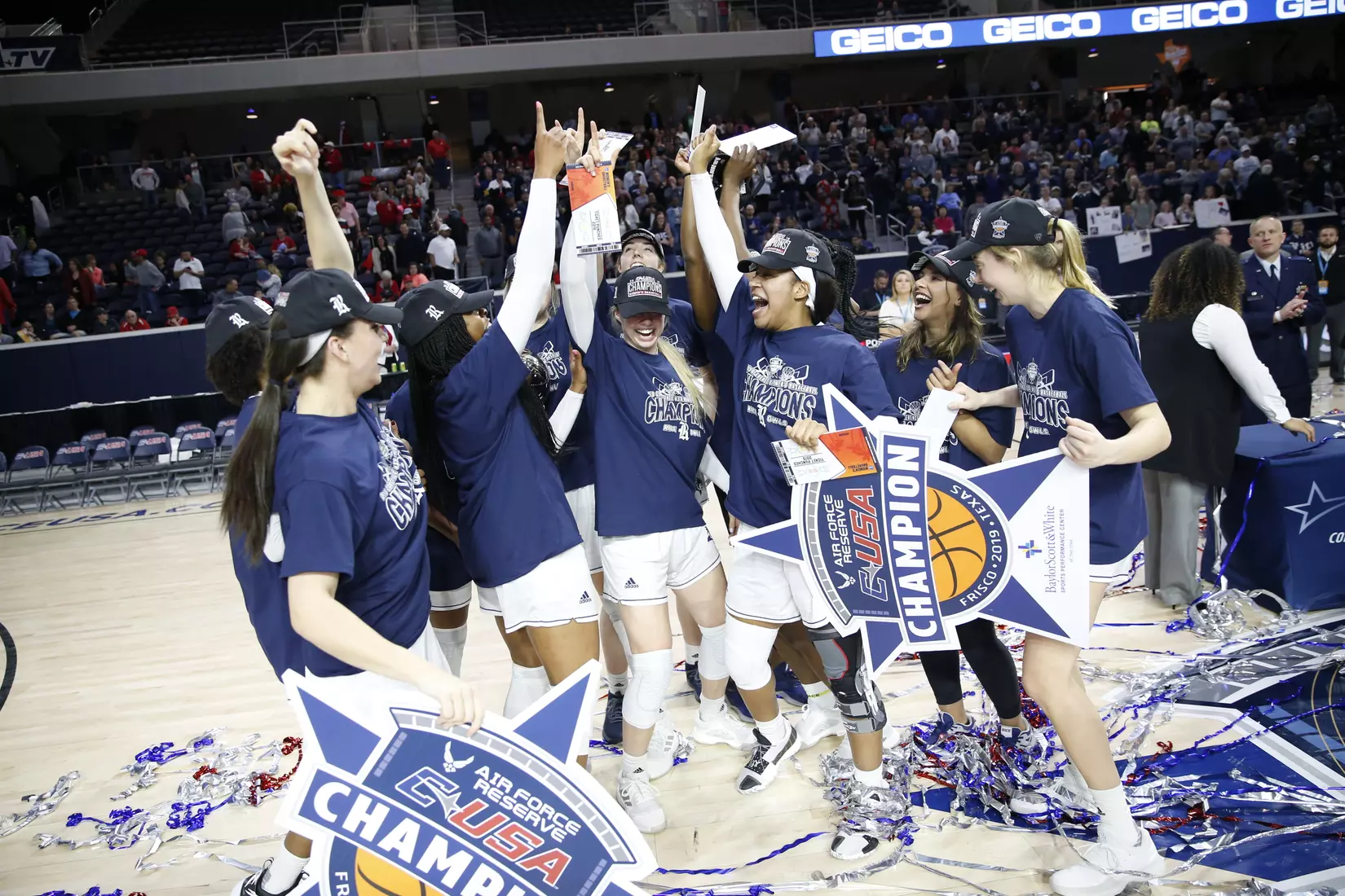 The Conference USA basketball tournament semifinals, Friday, March 15, 2019, in Frisco, Texas. (CUSA Photo/Roger Steinman)