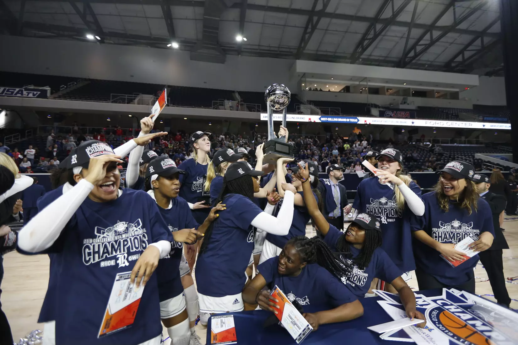 The Conference USA basketball tournament semifinals, Friday, March 15, 2019, in Frisco, Texas. (CUSA Photo/Roger Steinman)