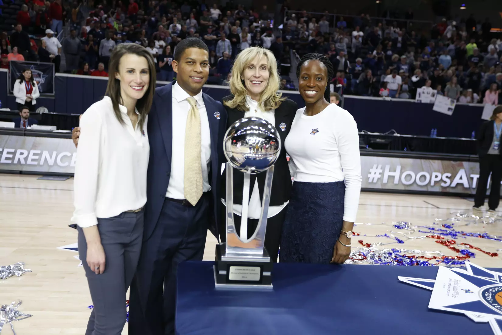 The Conference USA basketball tournament semifinals, Friday, March 15, 2019, in Frisco, Texas. (CUSA Photo/Roger Steinman)