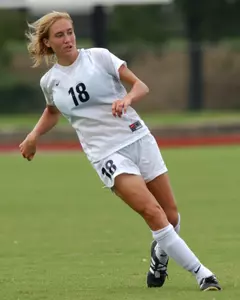 <b>Robbins scored her team-leading sixth goal of the season.</b>
