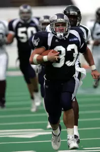 Rice fullback John Wall runs 75 yards for a touchdown in the second quarter against Tulane. (AP Photo/Pat Sullivan)
