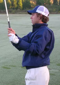 <b>Parker LaBarge (above) shot a first round 74 to tie with teammate, Addison Awe in 24th place.</b>