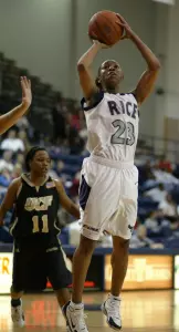 Krystal Frazier is averaging 18 points a game in C-USA play