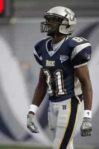 Jarett Dillard and the Owls are looking for continued success on the road this weekend.