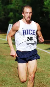 Aaron Robson was Rice's top finisher