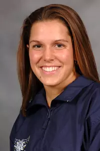 <b>Natalie Kirchhoff is a full-time swimmer and sometime movie selector for the team.</b>