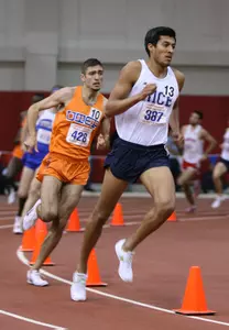 Pablo Solares set a meet record in the mile