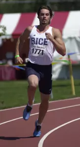 Tyler Whitham won bronze in the pole vault and clocked 49.95 in the 400