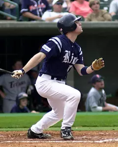<b>Greg Buchanan extended his hitting streak to 10 games.</b>