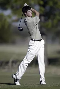 Freshman Kyle Kelley is in fifth place at the Conference USA Golf Championship
