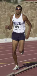 Pablo Solares set a C-USA meet record in the 1500-meters
