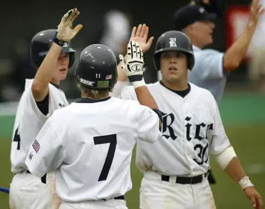 <b>Rice's first CWS game is Saturday at 1 pm.</b>