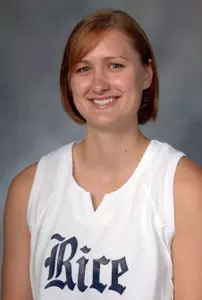 Valeriya Berezhynska put home 12 consecutive points as Rice claimed a 49-39 win over UALR.