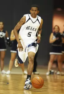 Jasen Williams scored 20 points to lead Rice to victory.
