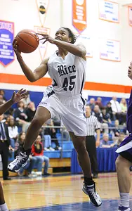 Tiffany Loggins and the Owls look to string together back-to-back wins Thursday against Rider at HBU's Sharp Gym.
