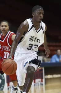 Lawrence Ghoram scored a career-high 26 points in a 70-65 Rice win over TCU Saturday.