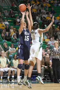 Valeriya Berezhynska and the Owls square off with Tulane 7pm Friday at HBU's Sharp Gym.