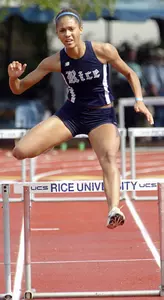 Chandra Ewing won the 400 hurdles