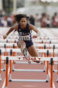 Lacee Carmon won the 100H with a season best