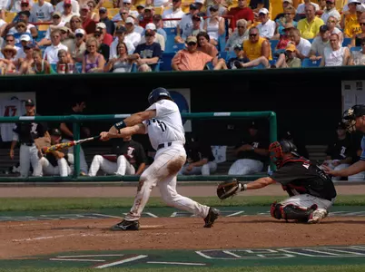 Danny Lehmann drove in the go-ahead run <i>Tommy Lavergne photo</i>