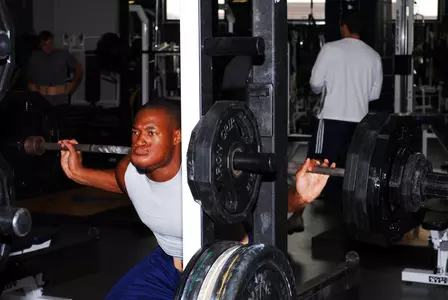 Brian Raines led the Owls in tackles last fall and in the weight room this summer