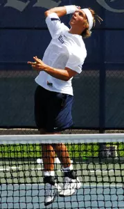 Christoph Müller teammed with Ralph Knupfer and earned a pair of doubles wins on day one of the HEB Baylor Invitational.