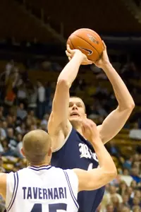 Aleks Perka is averaging 8.3 points and leads the team in rebounding at six boards per game.