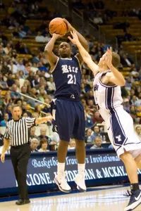 Rodney Foster scored 18 points to lead Rice on Wednesday.