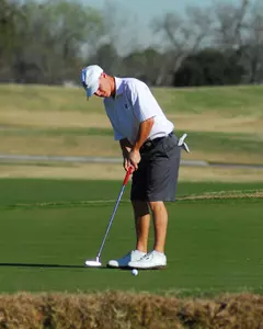 Christopher Brown is currently tied for 10th after two rounds of the Cuthbert Cup.