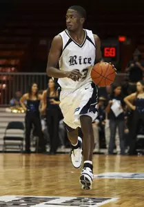 Lawrence Ghoram scored a game-high 23 points in the Owls' 68-60 loss at UCF.